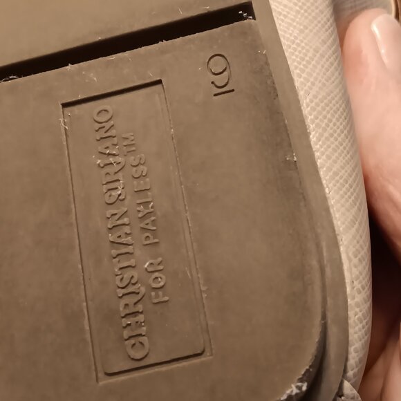 Christian Siriano Payless women's medallion & faux leather ballet flats sz 9 - Picture 12 of 13